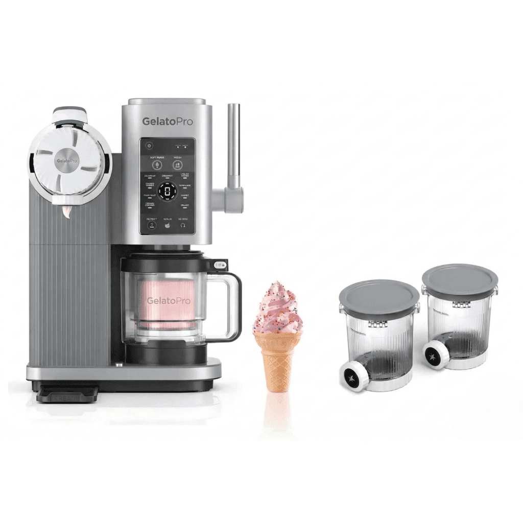 Sorveteira Compacta GelatoPro 7 em 1 Bivolt