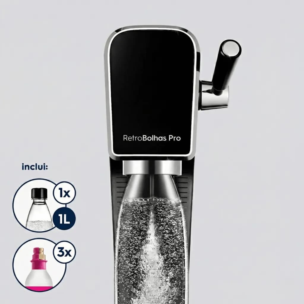 RetroBolhas Pro com Cilindro